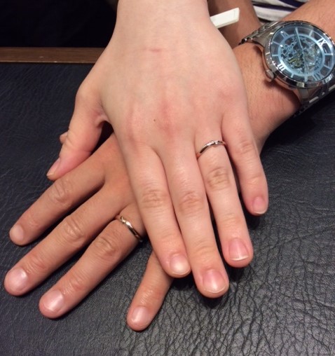 新潟の一真堂で結婚指輪をご購入】俄の『結』 | ISSHINDO Bridal Blog