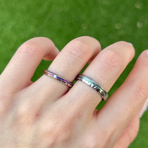 SORAの結婚指輪　コーストの着用画像