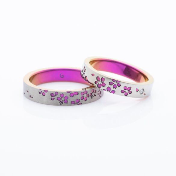 SORAの結婚指輪　舞桜