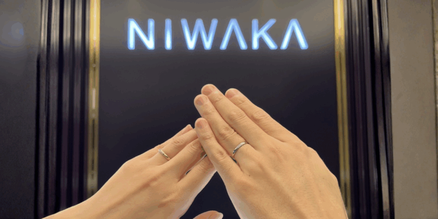 【三条市】NIWAKAの結婚指輪をおつくりいただきました