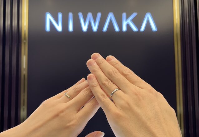 【三条市】NIWAKAの結婚指輪をおつくりいただきました