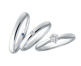 サムシングブルー　アイテールのセットリング