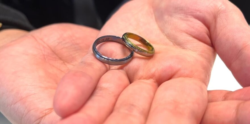 【新潟市】SORAの結婚指輪をお作りいただきました