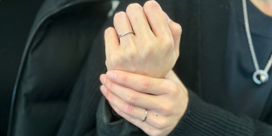 【福島県】ルシエの結婚指輪をお作りいただきました