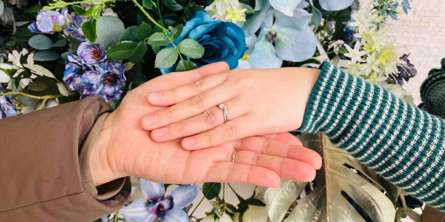 【新潟市】NIWAKAのセットリングをおつくりいただきました