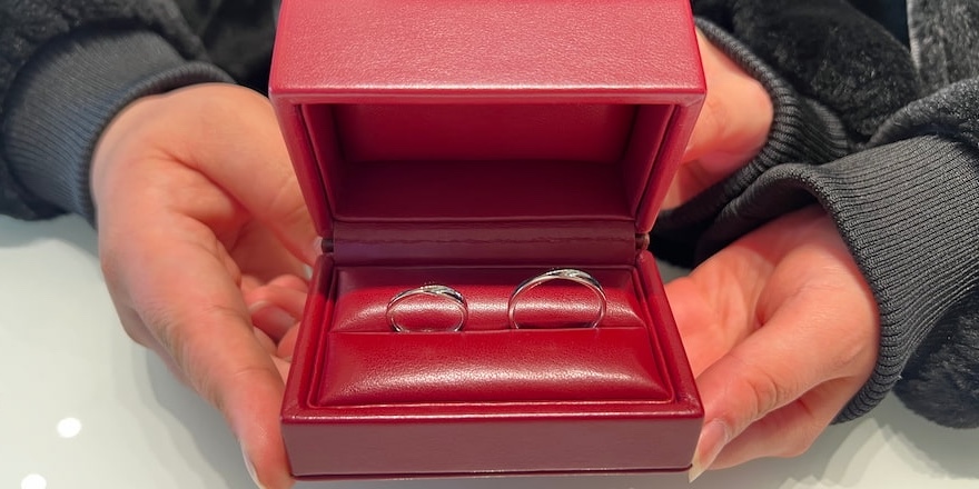 【新潟市】モニッケンダムの結婚指輪をお作りいただきました