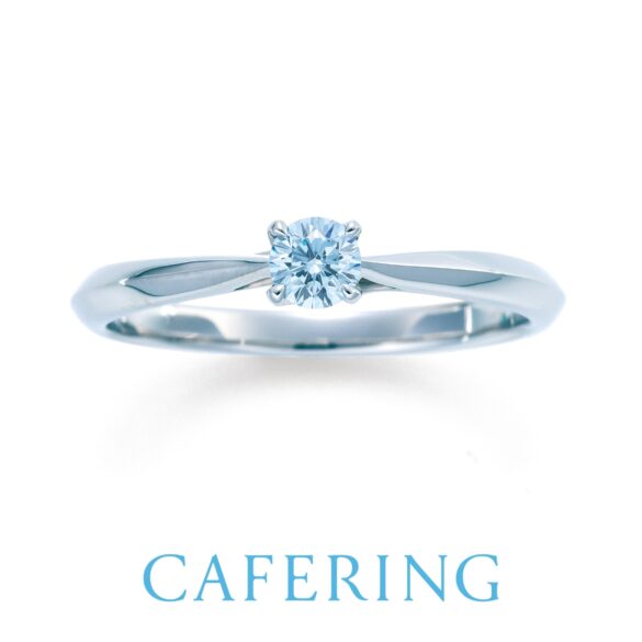 カフェリング　オリエンタルビューティー　ブルーダイヤ