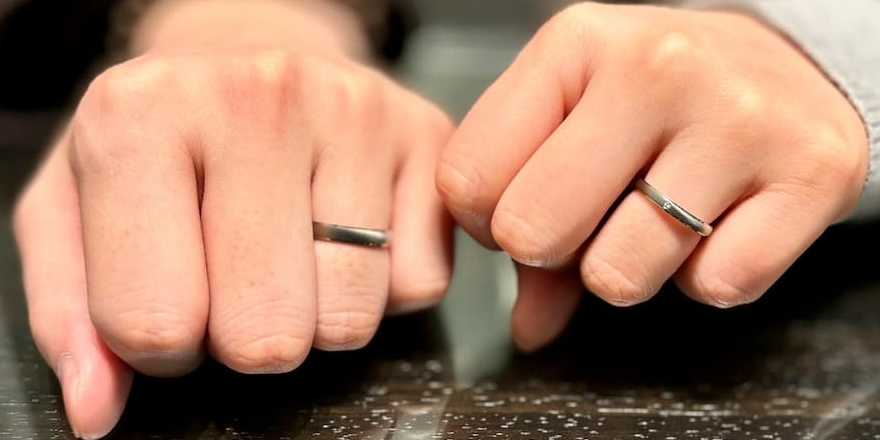 【新潟市】フィッシャーの結婚指輪をお作りいただきました