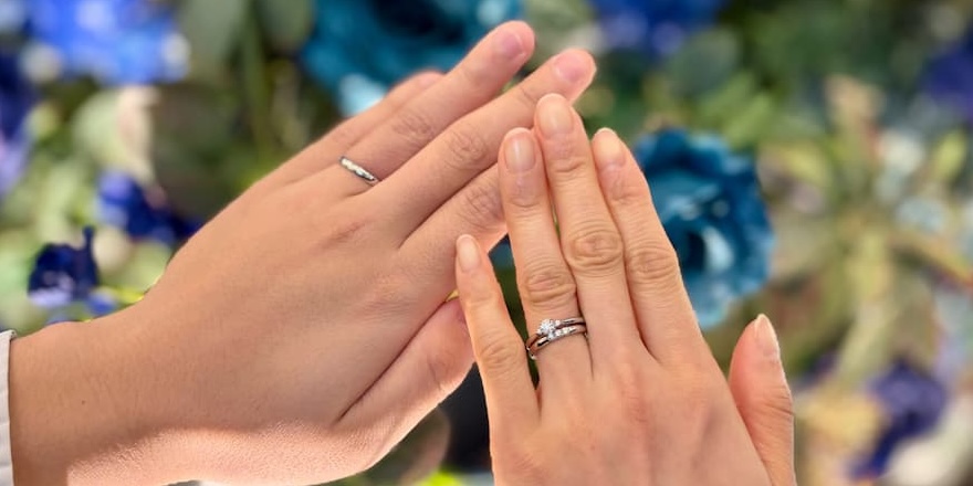【小千谷市】NIWAKAの結婚指輪をお作りいただきました
