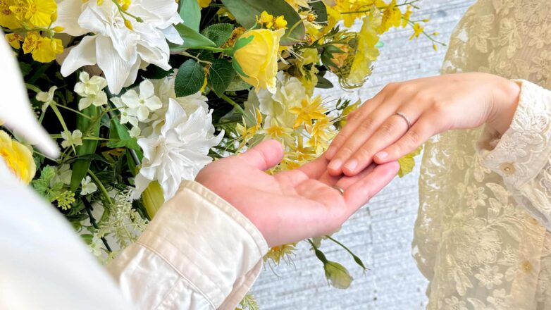 【新潟市】ルシエの結婚指輪をおつくりいただきました