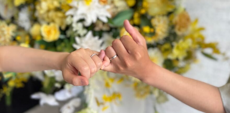 【新潟市】NIWAKAの結婚指輪をお作りいただきました