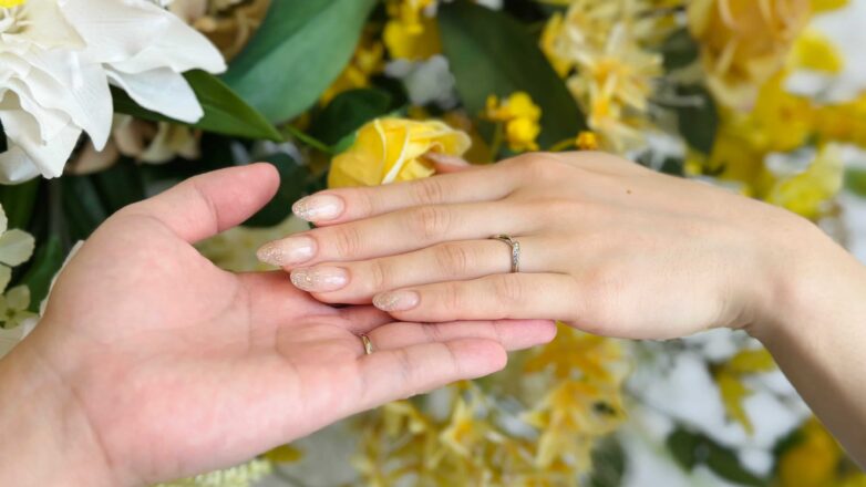 【富山県・上越市】NIWAKAの結婚指輪をおつくりいただきました