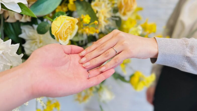 【新潟市】NIWAKAの結婚指輪をおつくりいただきました