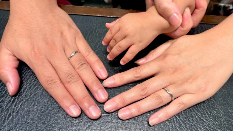 【長岡市】NIWAKAの結婚指輪をおつくりいただきました