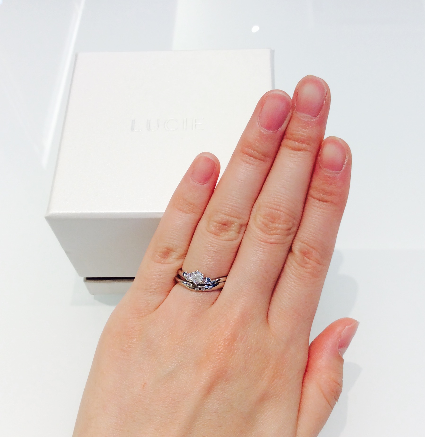 LUCIE[ルシエ]の結婚指輪・婚約指輪おすすめ紹介『マリーン 