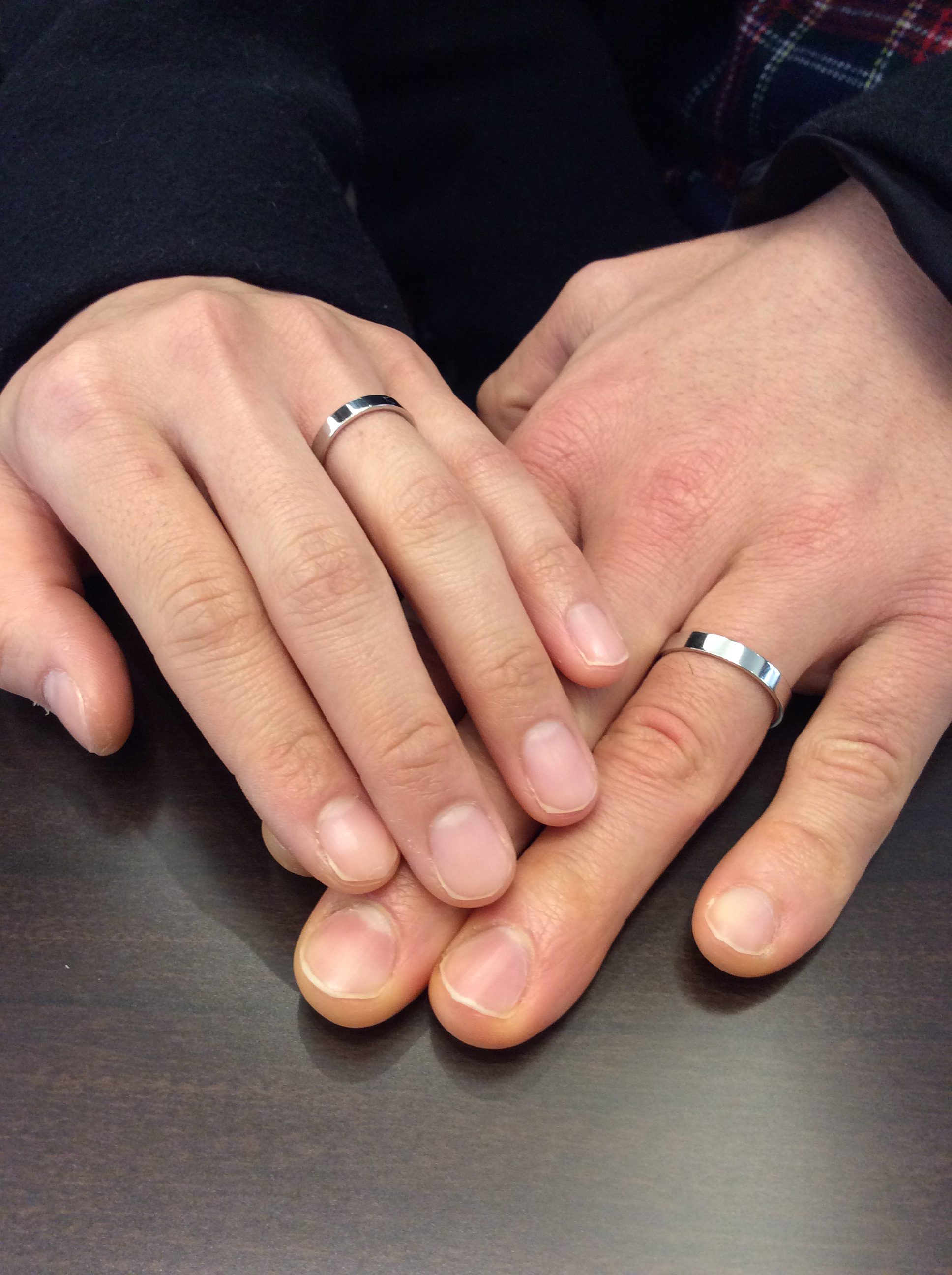 結婚指輪 俄（にわか）ことほぎをご成約（新発田市/T様・K様  