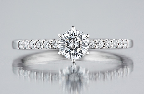 ロイヤルアッシャー、婚約指輪、エンゲージリング、688のモデル、ダイヤモンドリング