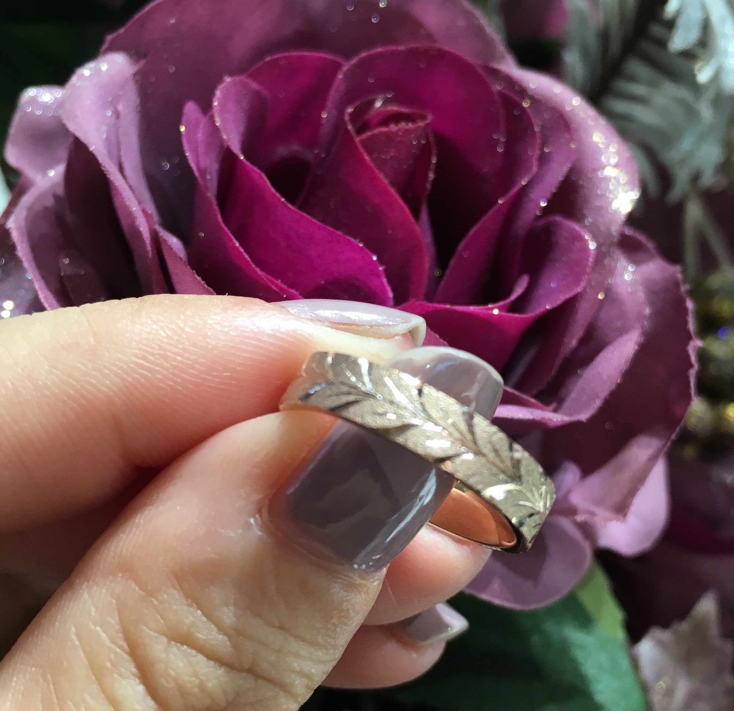 NIWKA/花匠の彫（かしょうのほり）の結婚指輪
