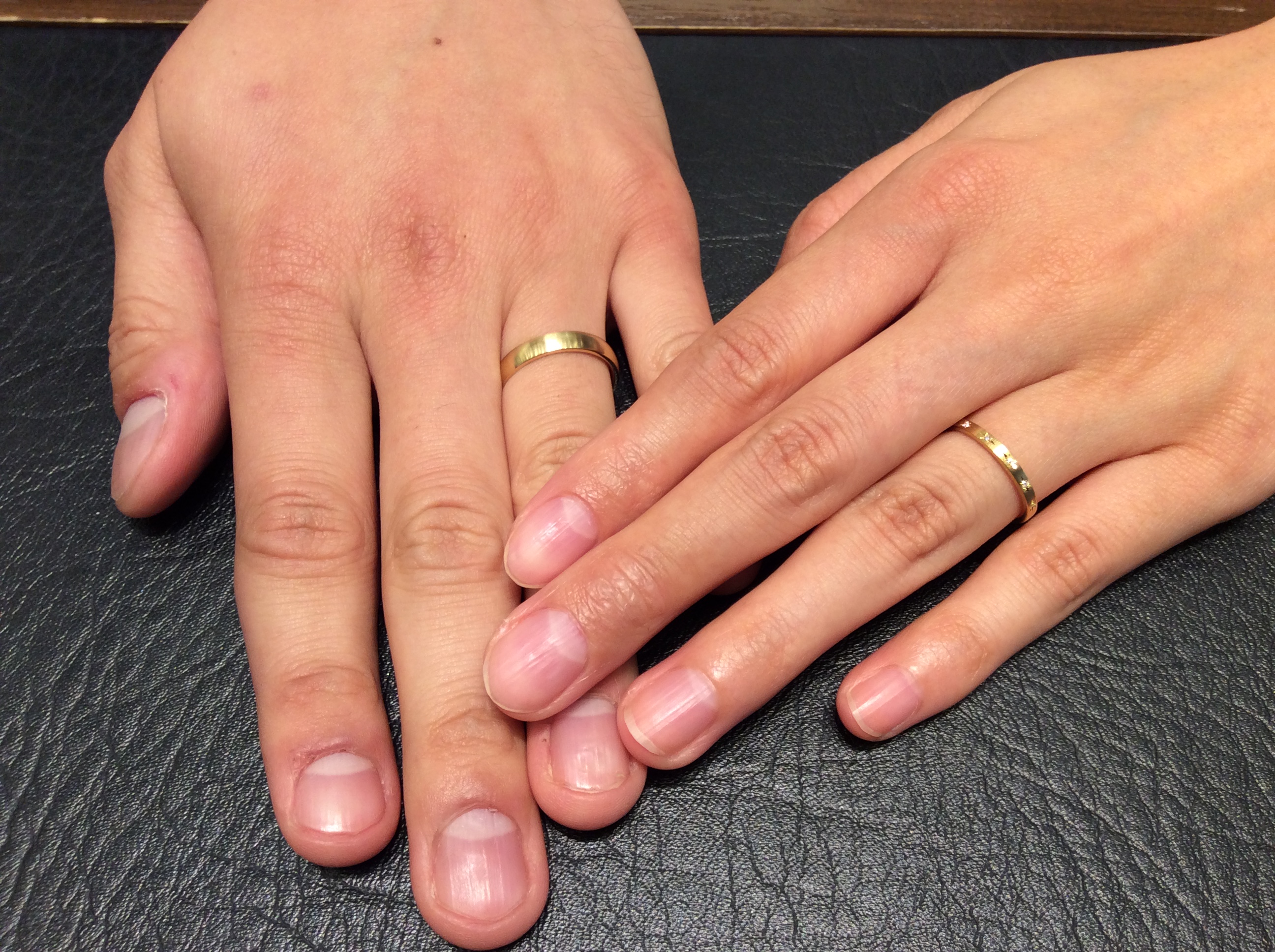 ルシエの結婚指輪「アクア」と「パレ」をご成約(新潟市/K様♡A様)