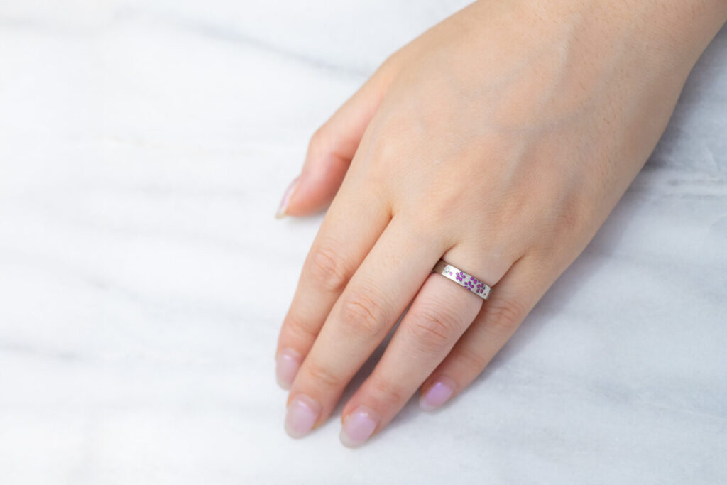 SORAの結婚指輪舞桜