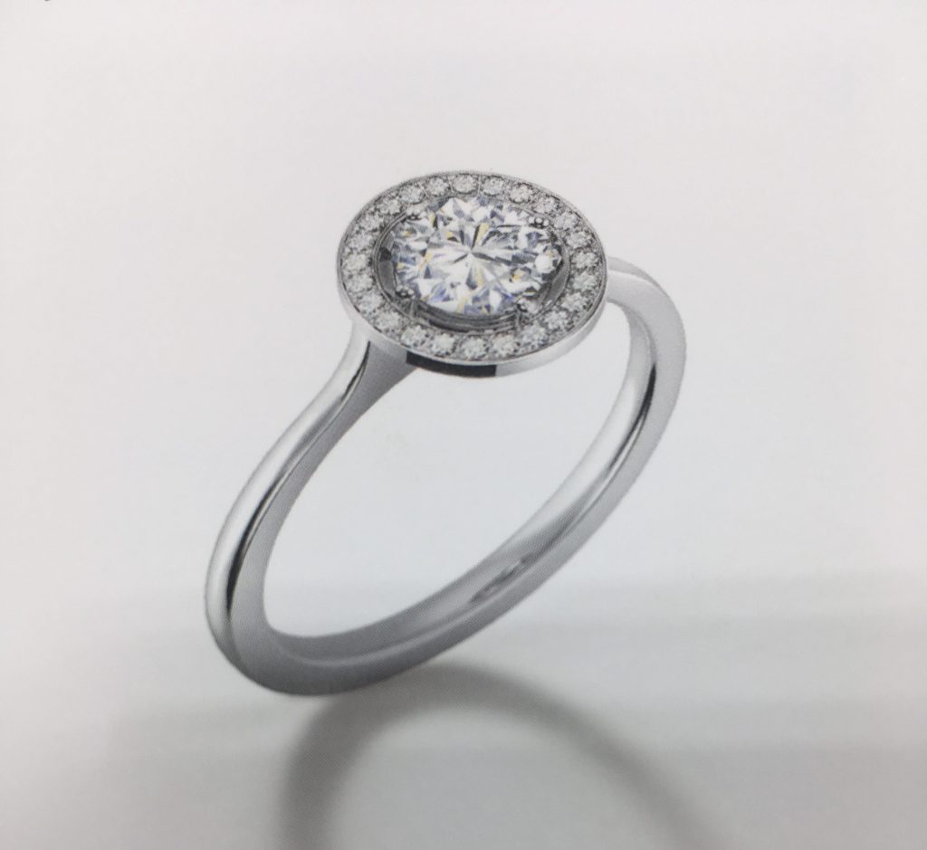 フォーエバーマーク　ダイヤモンド　婚約指輪　エンゲージリング