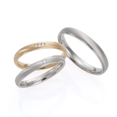 落ち着いた結婚指輪｜控えめがちょうどいい！末長く愛用できるきちんとデザイン