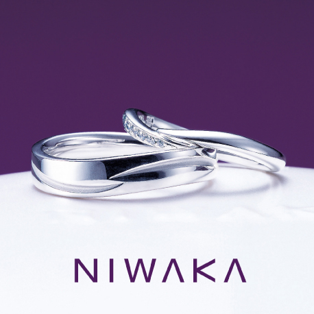 NIWAKA(にわか/俄)の結婚指輪　祈りの画像