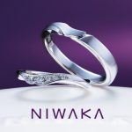 俄(にわか)NIWAKA 結婚指輪(マリッジリング) 唐花(からはな)画像