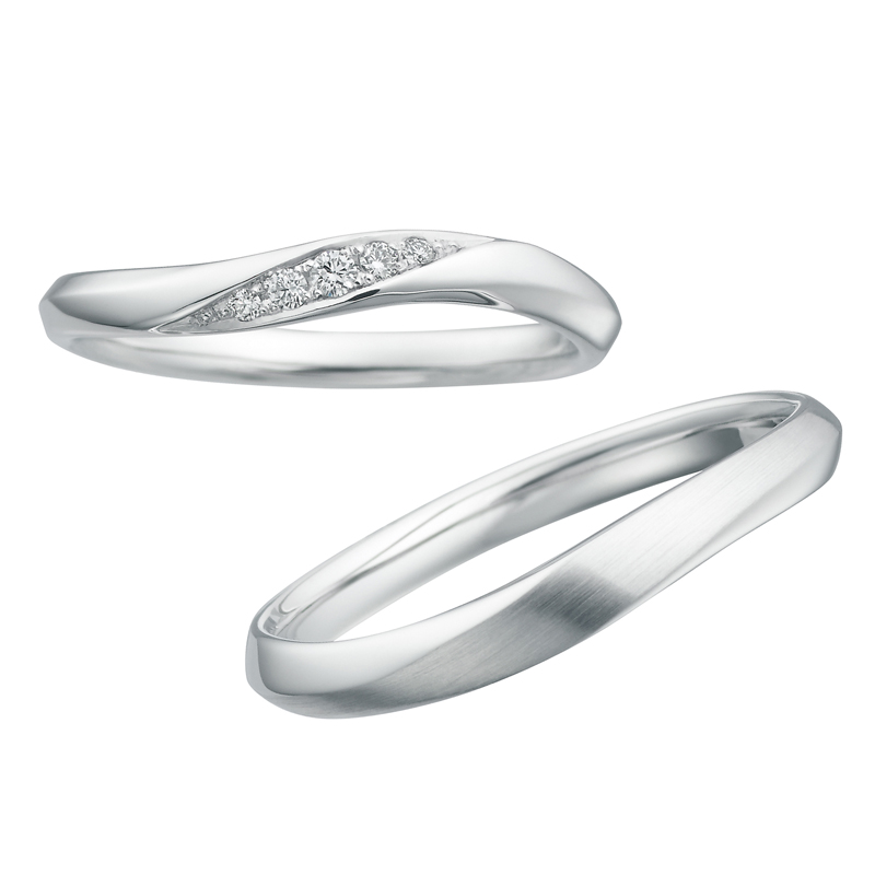 ウェーブ（S字カーブ）の結婚指輪｜お気に入りリングを見つける３つの 