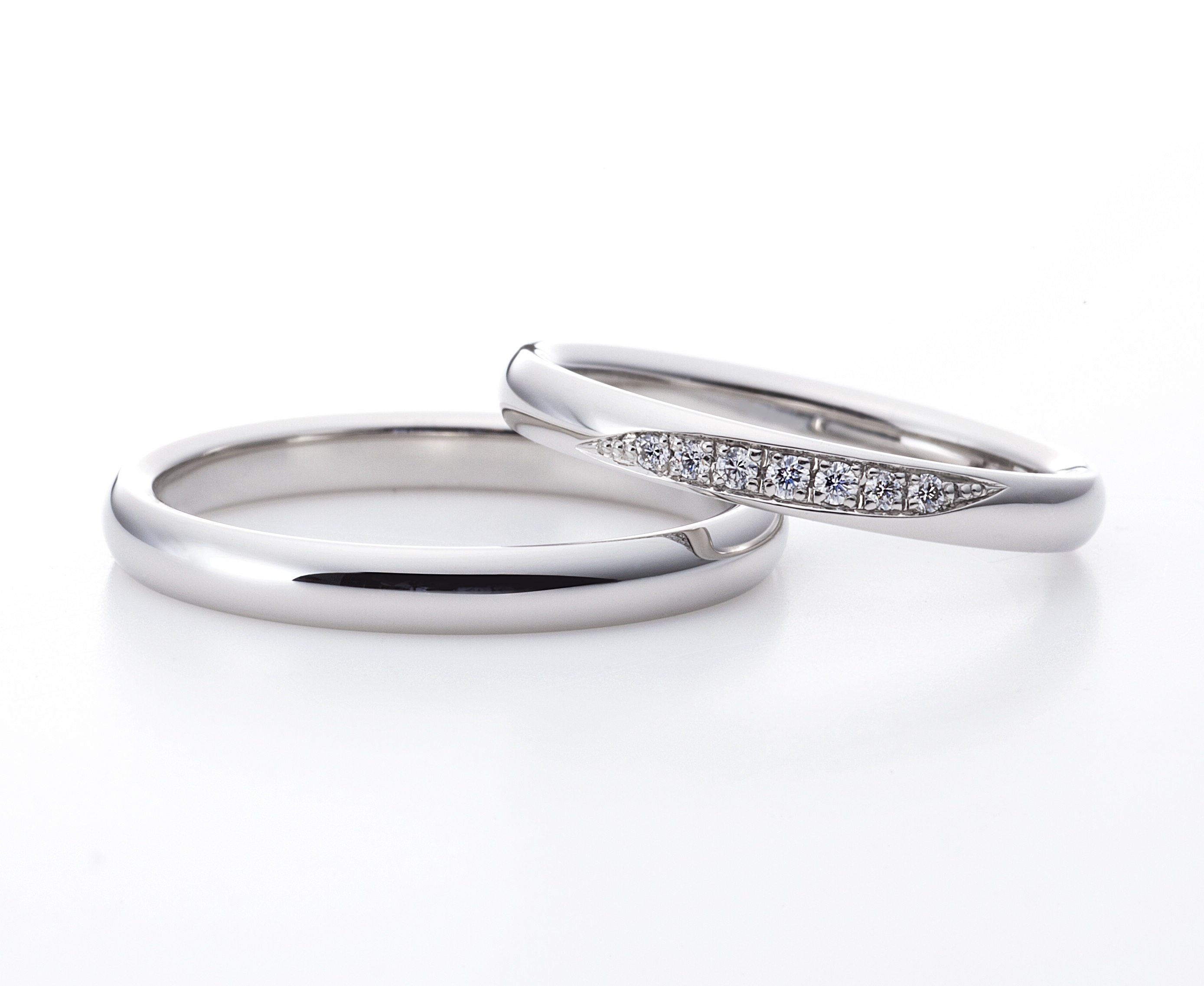 ラザールダイヤモンドの結婚指輪　メテオ