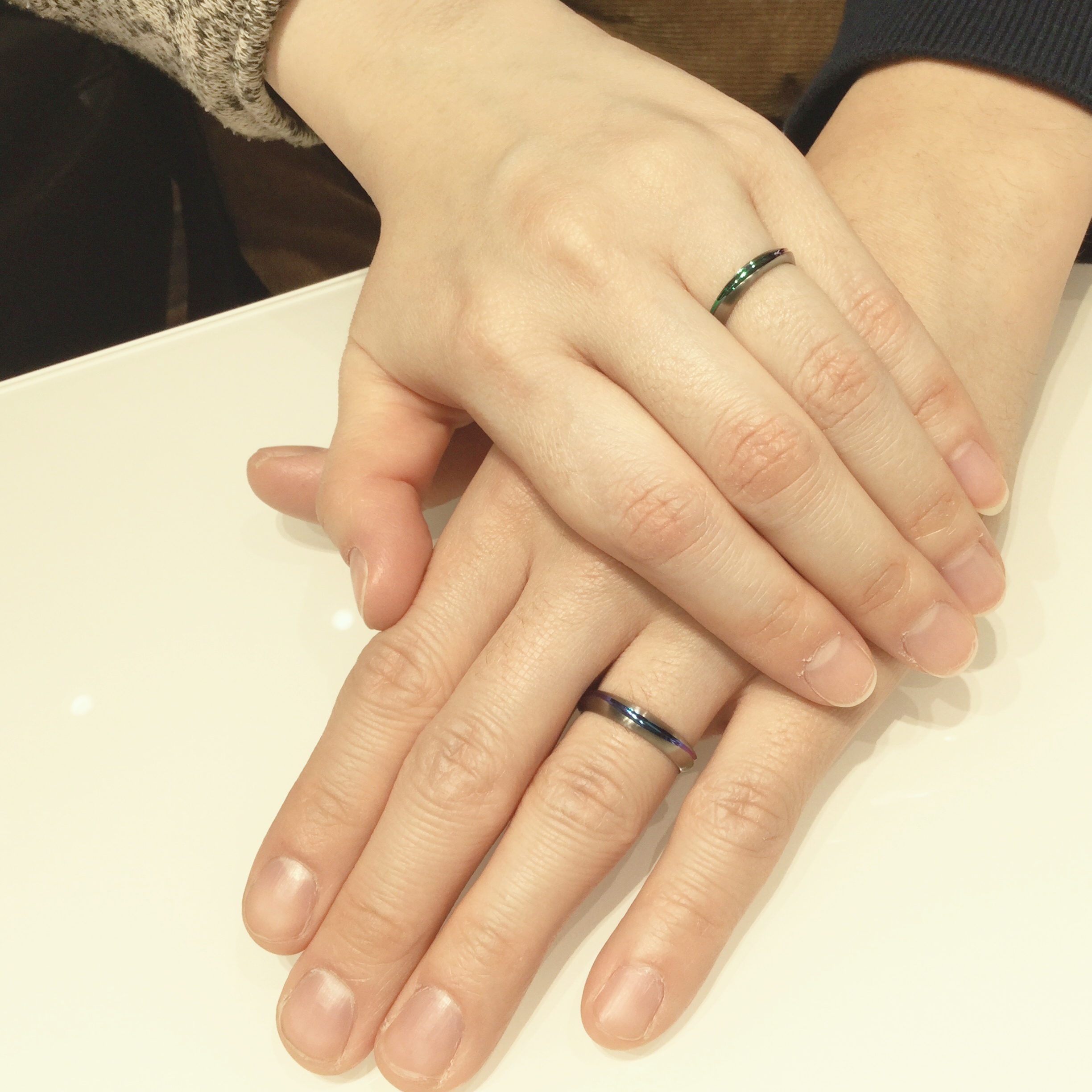 これだ!と思えるSORA(ソラ)の結婚指輪「CREEK(クリーク)」をご成約(燕市/H様・Y様)