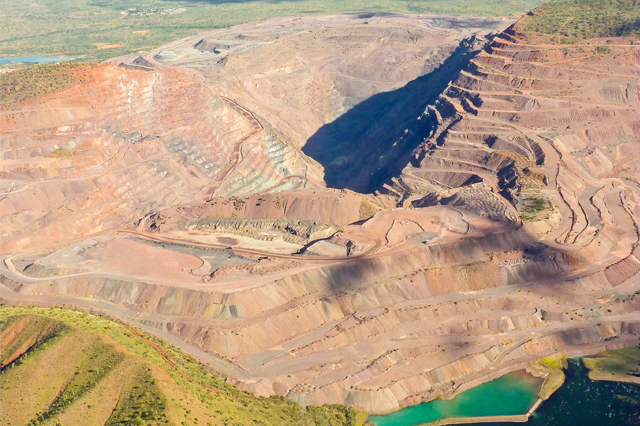 ピンクダイヤモンドが唯一採掘できるアーガイル鉱山