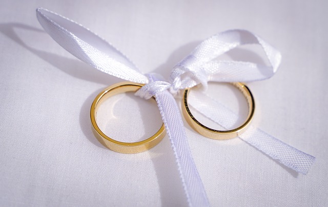 結婚指輪　ゴールド