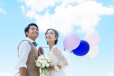 結婚式　新郎新婦