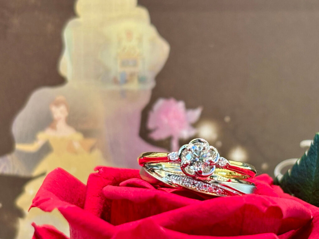 美女と野獣のセットリングLast Rose