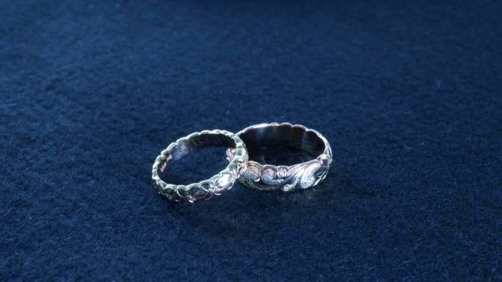 ハワイアンジュエリーの結婚指輪