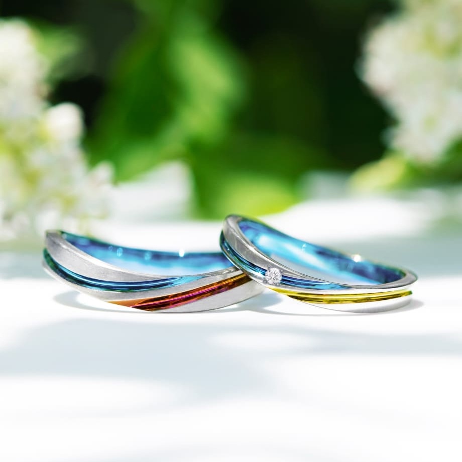 SORAの結婚指輪　モンスーン