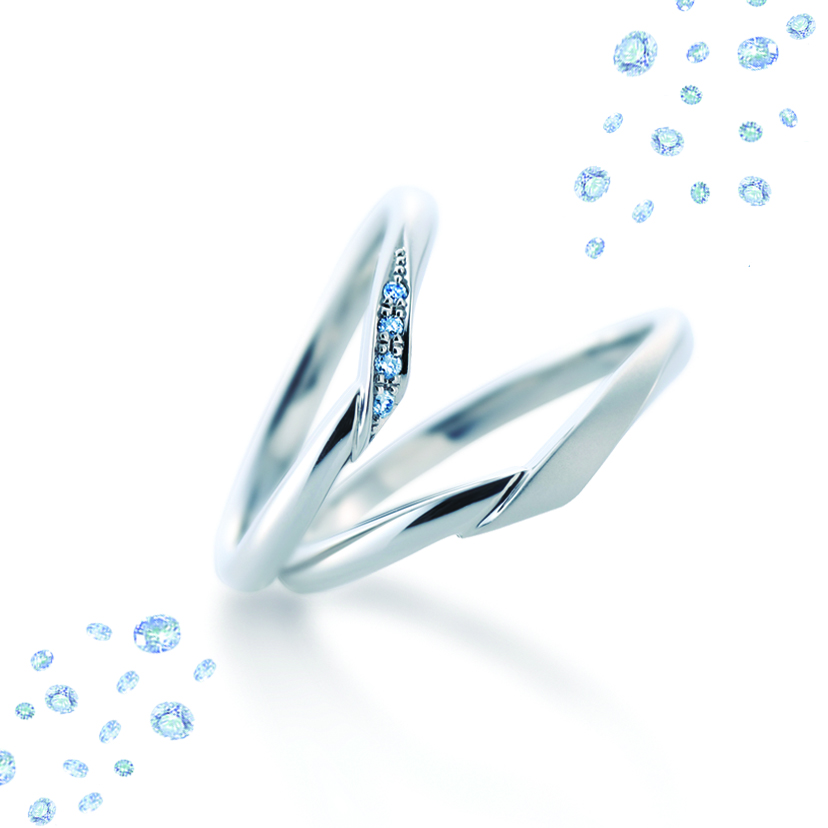 カフェリング結婚指輪(マリッジリング)シェリ画像