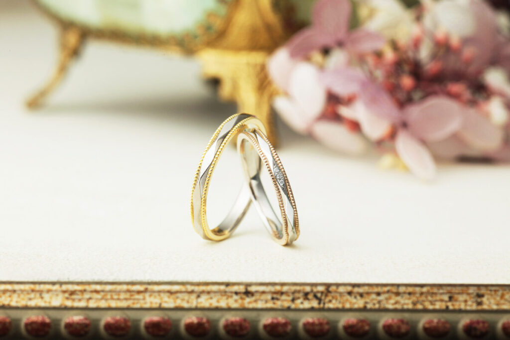 アンティックの結婚指輪 アッシェマチュリテ