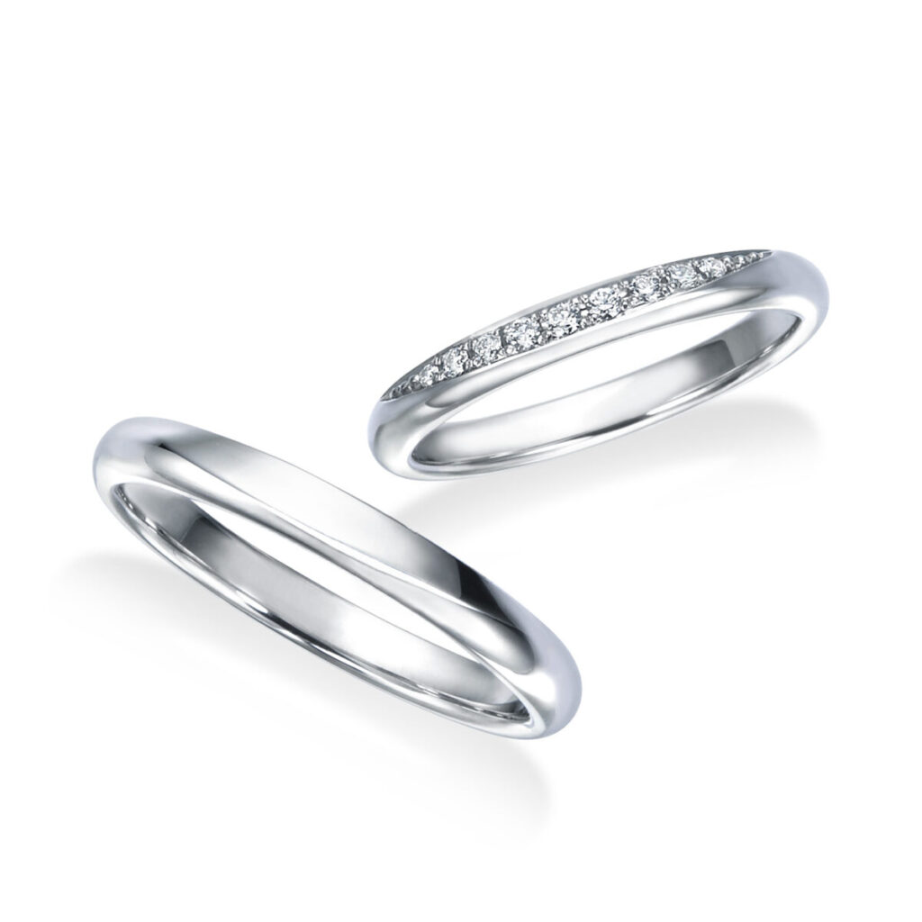 ロイヤルアッシャーの結婚指輪画像