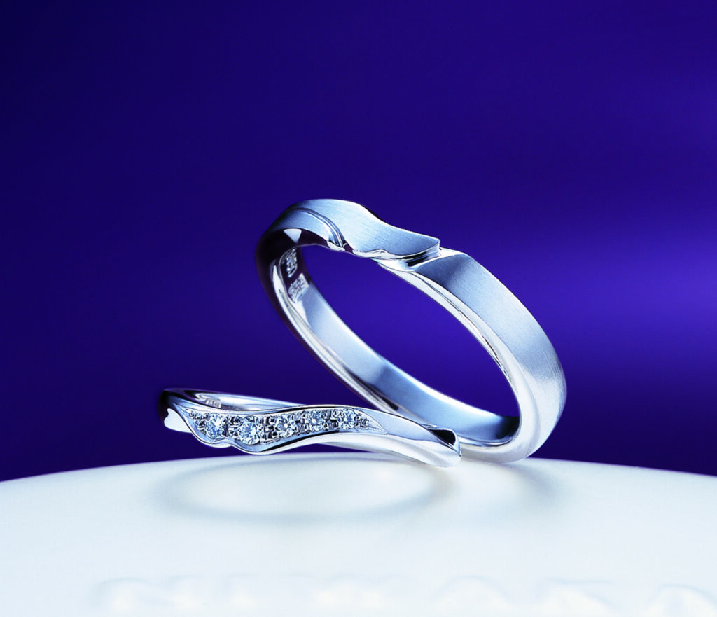 NIWAKAの結婚指輪「唐花」の画像