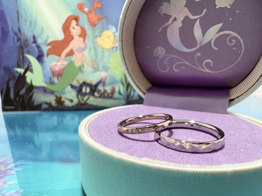 リトル・マーメイド】結婚指輪・婚約指輪|アリエルの世界観たっぷりの 