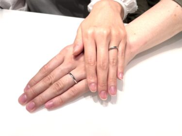 【新潟市・村上市】NIWAKA（ニワカ）の結婚指輪をお作りいただきました