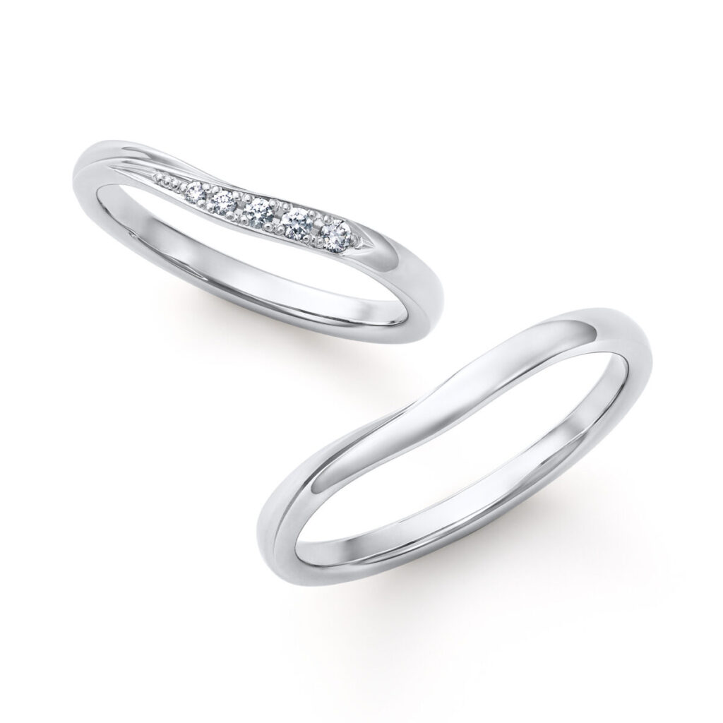 ロイヤル・アッシャーの結婚指輪 WRA903 WRB913