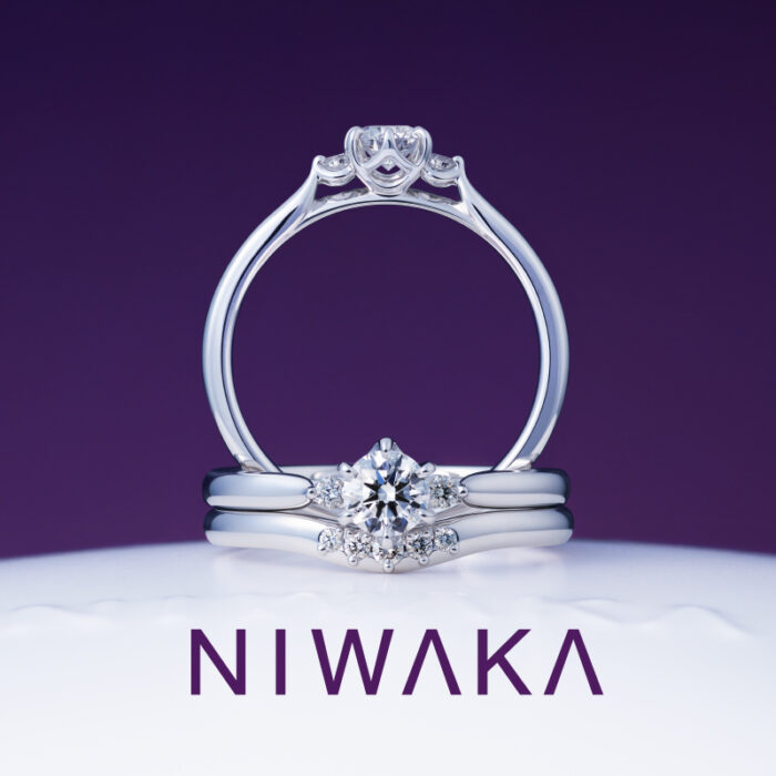 NIWAKA 白鈴 NIWAKAのセットリング白鈴の画像