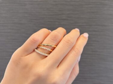 イエローゴールドの結婚指輪