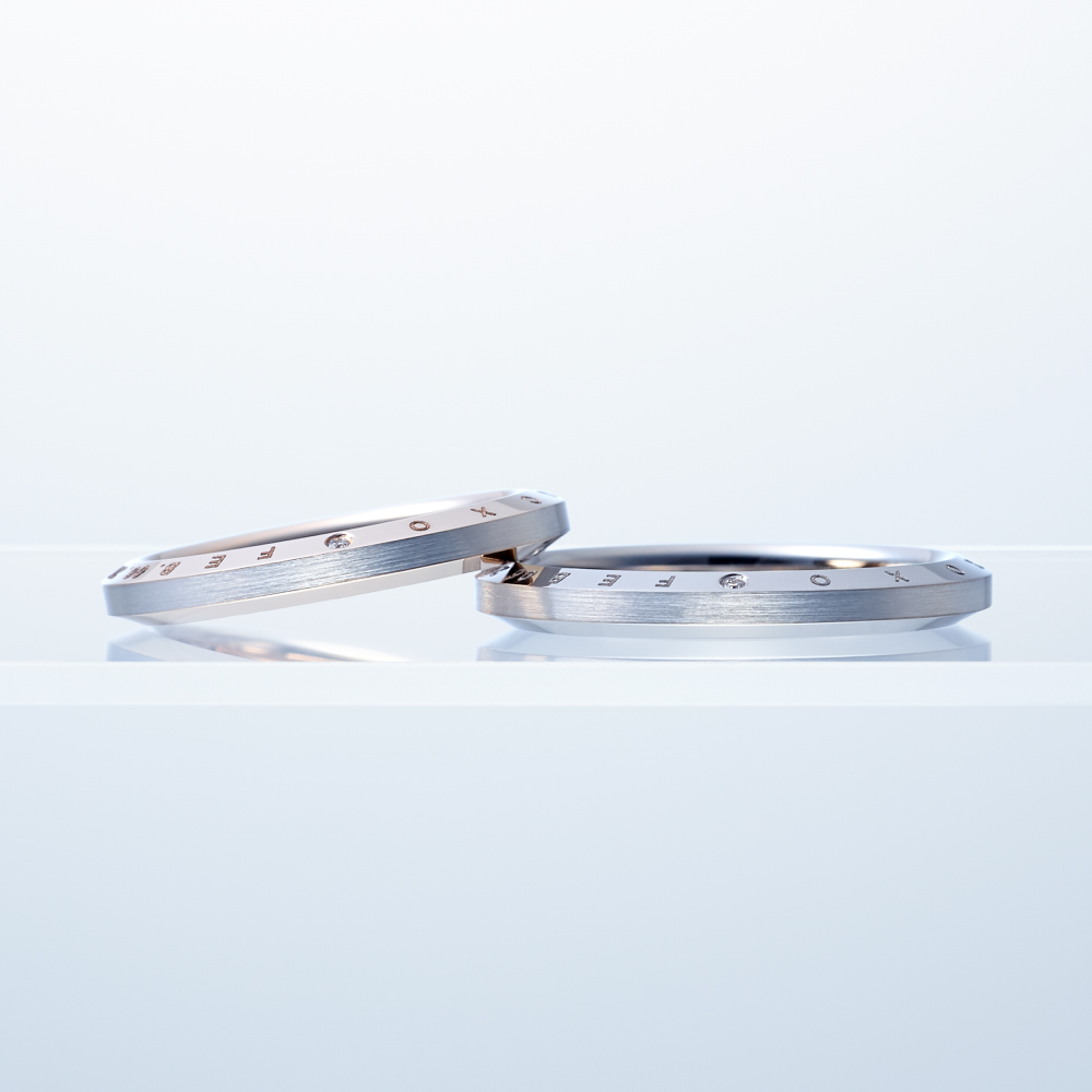 ニューヨークニワカの結婚指輪ハーモニー