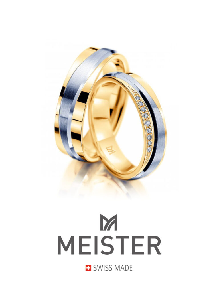 ゴールドがおしゃれなマイスターの結婚指輪129/130D