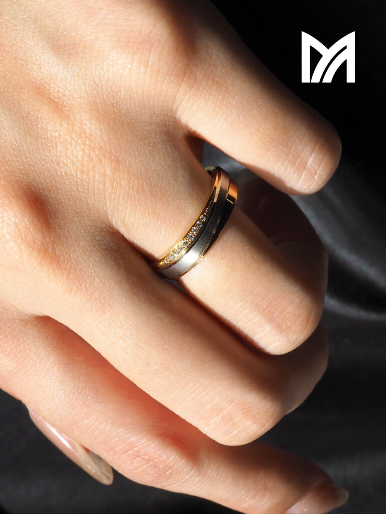 マイスターの結婚指輪　着用画像