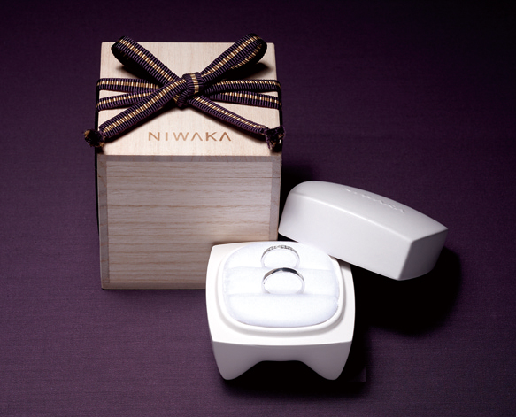 NIWAKAの結婚指輪ケース